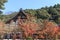 Japanese Buddhism Temple named Eikando Temple famous location for Autumn Colors in Kyoto, Japan