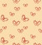 Japanese Butterfly Motif Stamp Vector Seamless Pattern