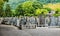 Japanese cemetery at Bamboo forest of Arashiyama