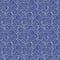 Japanese, Chinese traditional asian blue sea waves, clouds seamless pattern