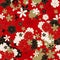 Japanese classic floral seamless pattern