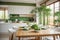 Japanese comfortable kitchen lifestyle bamboo vase window comfort elegance modern