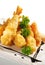 Japanese Cuisine - Deep-fried Shrimps