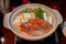 Japanese cuisine ` Ishikari-nabe `