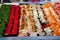 Japanese cuisine Sushi thai style many variety topping for sale