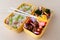 Japanese cuisine - Traditional homemade Bento box