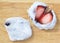 Japanese Dessert of Strawberry Mochi or Ichigo Daifuku