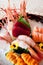 Japanese dishes - sashimi