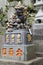 Japanese dragon statue in a Shinsho Temple, Narita, Japan