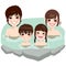 Japanese Family Onsen