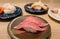 Japanese fatty tuna sushi