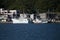 Japanese fishing boats at Katsuura Harbor in Wakayama.