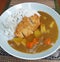 Japanese Food - Chicken Katsu Don with Vegetable Curry