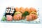 Japanese Food, Mixed Menu, Plate of Sashimi,