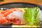 Japanese food , sashimi