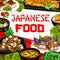 Japanese food traditional Japan restaurant cuisine