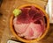 Japanese fresh raw premium tuna in a bowl