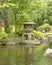 Japanese garden, London. Holland, rock