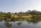 Japanese Garden of Suizen-ji in the Kumamoto Prefecture, Japan