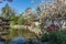 Japanese garden on Versailles island