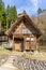 Japanese Gassho-style houses in Shirakawa-go traditional village