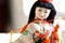 Japanese Geisha doll in traditional dress