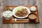 Japanese ginger pork set meal
