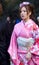 Japanese girl kimono coming of age(seijin shiki)