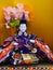 Japanese girls day Emperor doll.