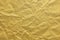 Japanese gold crumpled paper texture or vintage background