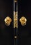 Japanese golden door handle