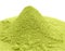 Japanese green powder matcha tea