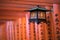 Japanese hanging lamp torii gates