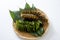 Japanese health food, seaweed wakame