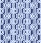 Japanese Honeycomb Zigzag Vector Seamless Pattern