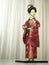 Japanese kimono doll