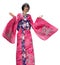 Japanese lady in kimono
