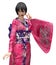 Japanese lady in kimono