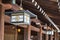 Japanese lamp at Meiji Jingu Shrine, Harajuku, tokyo, japan