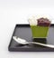 Japanese macha pudding