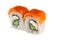 Japanese Maki rolls.Salmon