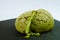 Japanese matcha melon bread