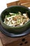 Japanese matsutake gohan, rice cooked with matsutake mushroom