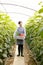 Japanese middle aged woman, image of agriculture