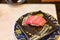 Japanese Otoro Sushi or Fatty Tuna Sushi