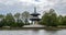 The Japanese pagoda in Battersea Park in London