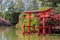 Japanese pagoda at Brooklyn Botanic Garden