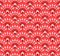 Japanese Petal Circle Wave Vector Seamless Pattern