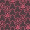 Japanese pink and gray geometric pattern