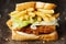 Japanese pork cutlet sandwich katsu sando